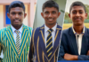 මලින්ත සහ සදීශ දක්ෂ පන්දු යැවීම්වල නිතර වෙයි U19 School Cricket 2026