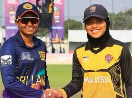 ශ්රී ලංකා යෞවනීයෝ මැලේසියාව පරාජය කරයි Women's Asia Cup Rising Stars