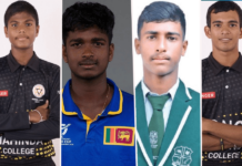 තෙවිඳු, හේෂාන්, විරාන් සහ මානිත දක්ෂතා දක්වයි