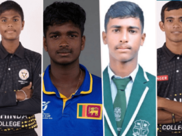 තෙවිඳු, හේෂාන්, විරාන් සහ මානිත දක්ෂතා දක්වයි