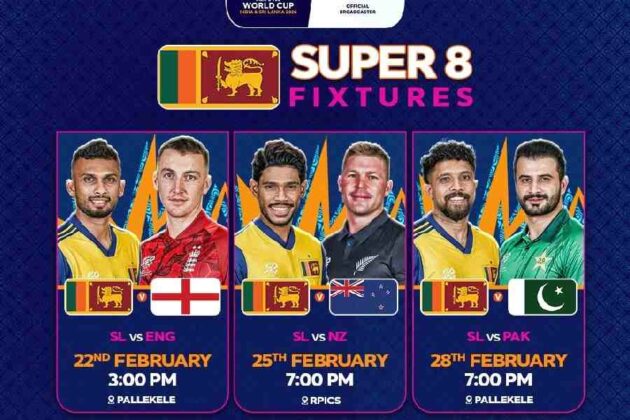 Sri Lanka’s Super 8 Challenge – ICC Men’s T20 World Cup 2026