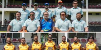 Sri Lanka Media CC vs Dubai Mammoths Cricket Encounter