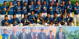 Air Force Men and Army Women Clinch the Defence Services Baseball Titles SL Air Force, SL Army