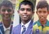 කවීෂ ඉඳුවර තුන් ඉරියව්වෙන් ම කැපී පෙනෙයි U19 Division 1 Schools Cricket Tournament 2023/24