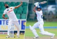 Nipun Dhananjaya’s century and Prabath Jayasuriya’s 11-fer power SSC to innings win Nipun Dhananjaya’s century and Prabath Jayasuriya’s 11-fer power SSC to innings win
