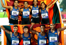 ශ්රී ලංකාව තවත් රන් පදක්කම් හතරක් කරා!
