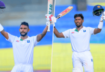 නිශාන් සහ කවින් ශතක රැස් කරයි