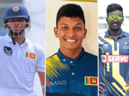 දුවිඳු සහ මුදිත පන්දු යැවීමේ දී දක්ෂතා දක්වයි