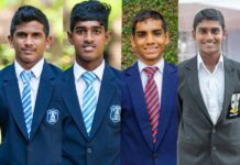 අවීශ, රිශ්ම, අවිනාශ් සහ පුලීශ දක්ෂතා දක්වයි U 19 School Cricket