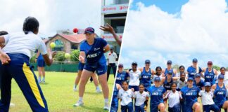 The White Ferns meet School Girls