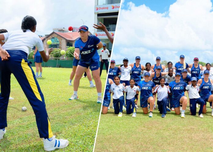 The White Ferns meet School Girls