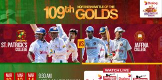 LIVE – St. Patrick’s College vs Jaffna College – 109th Northern Battle of the Golds 2026 Northern Battle of the Golds
