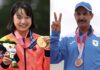 ஒலிம்பிக்கில் கலக்கிய 13 வயது சிறுமியும், 58 வயது தாத்தாவும்