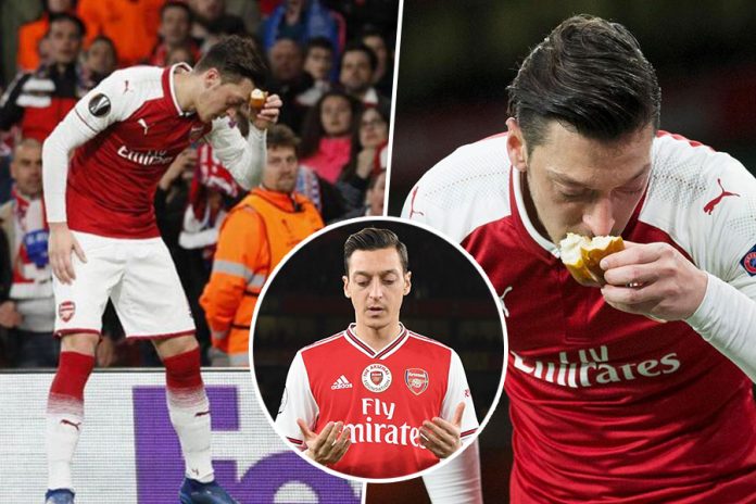 Ozil respecting food according to his Islam religion