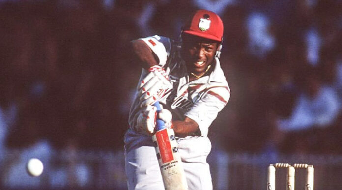 18 APR 1994: BRIAN LARA OF THE WEST INDIES CRICKET TEAM BATS AGAINST ENGLAND DURING THEIR FIFTH TEST IN ANTIGUA Mandatory Credit: Allsport UK/ALLSPORT