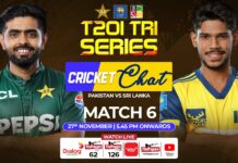 REPLAY – Pakistan vs Sri Lanka – T20I Tri Series – Match 06 – Cricket Chat Pakistan vs Sri Lanka - T20I Tri Series
