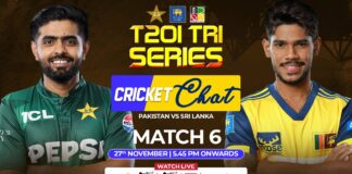 REPLAY – Pakistan vs Sri Lanka – T20I Tri Series – Match 06 – Cricket Chat Pakistan vs Sri Lanka - T20I Tri Series