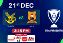 REPLAY – Pelicans SC vs Solid SC – Champions League 2025/26 Pelicans SC vs Solid SC