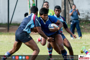 Action from last year's quarter-final between S. Thomas' and St. Anthony's 