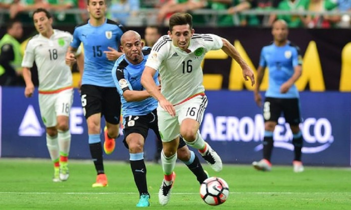 Mexico down Uruguay after anthem blunder