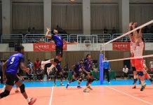Ports Authority into final 8 round Sri Lanka Ports Authority qualified for the final 8 round after finishing 2nd in Pool B of the 2019 Asian Men’s Club Volleyball Championship