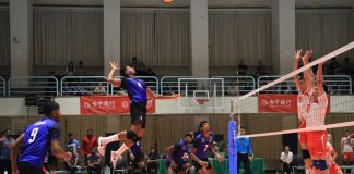 Sri Lanka Ports Authority qualified for the final 8 round after finishing 2nd in Pool B of the 2019 Asian Men’s Club Volleyball Championship