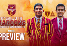 WATCH – දින තුනක් පුරාවට දිගහැරෙන 96 වැනි සුලෝහිත සංග්රාමය | 96th Battle of the Maroons – Big Match Preview Ananda College vs Nalanda College