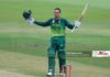 ඩි කොක් දෙවැනි වරටත් සම්මානයට පාත්ර වෙයි Quinton de Kock
