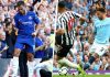 Chelsea in a hard-fought win; City edge out Newcastle