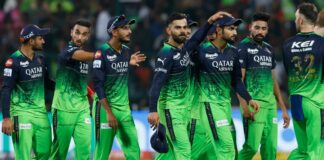 RCB triumph over Rajasthan Royals in their