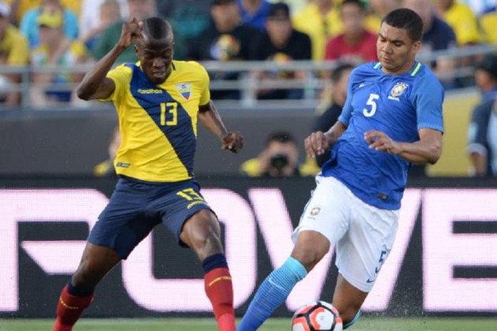 ROBYN BECK Controversial call helps Brazil escape with a Copa America draw vs. Ecuador