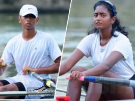 Oneli and Kehan take honours in the Sculling Ladder 2nd Quarte