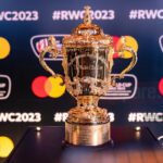The Webb Ellis Rugby World Cup Trophy Arrival