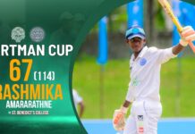 WATCH – Rashmika Amararathne 67 (114) vs St. Benedict’s College | Cartman Cup 2026 – Day 2 Rashmika Amararathne