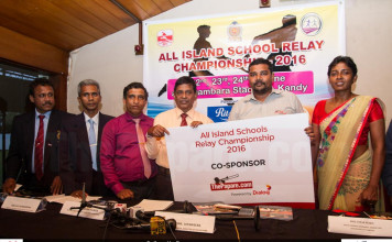 Photos: All-island schools Relay Carnival Press Confrence All island relay championship Press co