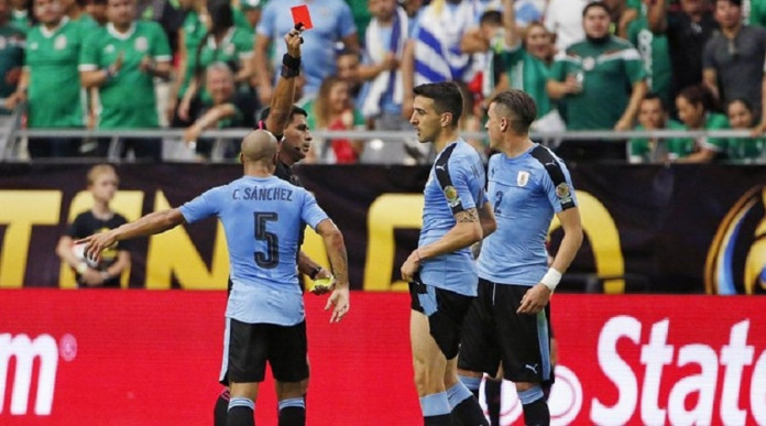 Matias Vecino, Carlos Sanchez, Jose Gimenez, Enrique Caceres