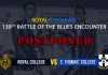 Royal-Thomian postponed by a day