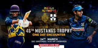 Royal College vs S . Thomas' College