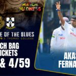 Akash Fernando Match bag 8 Wickets