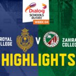 Royal College vs Zahira College