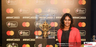 Rugby World Cup Trophy Tour Seylan Bank Event