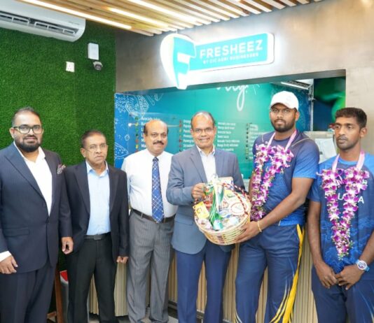 ருமேஷ் தரங்கவின் ‘ஊட்டச்சத்து நல்வாழ்வுப் பங்காளராக CIC Holdings கைகோர்ப்பு CIC Holdings partners Rumesh Tharanga
