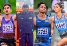 தெற்காசிய மெய்வல்லுநர் சம்பியன்ஷிப்பில் மிதுன்ராஜ், வக்ஷான் பதக்கம் வென்று அசத்தல் South Asian Senior Athletics Championship 2025