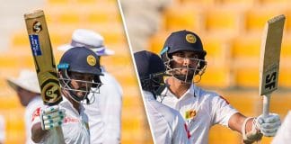 Sri Lanka grind hard to take honours on tough opening day