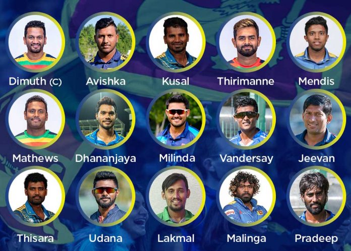 Sri Lanka CWC19 squad edition