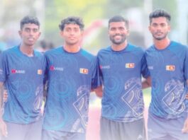 உலக மெய்வல்லுநர் அஞ்சலோட்டத்துக்கு தகுதி பெற்றது இலங்கை World Athletics Relays 2026
