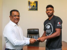 ருமேஷ் தரங்கவிற்கு இலங்கை கிரிக்கெட்டினால் ஒரு கோடி ரூபா நிதி உதவி