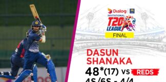 Dasun Shanaka's fierce 48 in the final