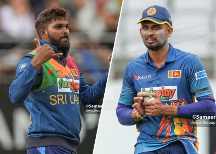 SLC deny NOC for Dasun Shanaka and Wanindu Hasaranga