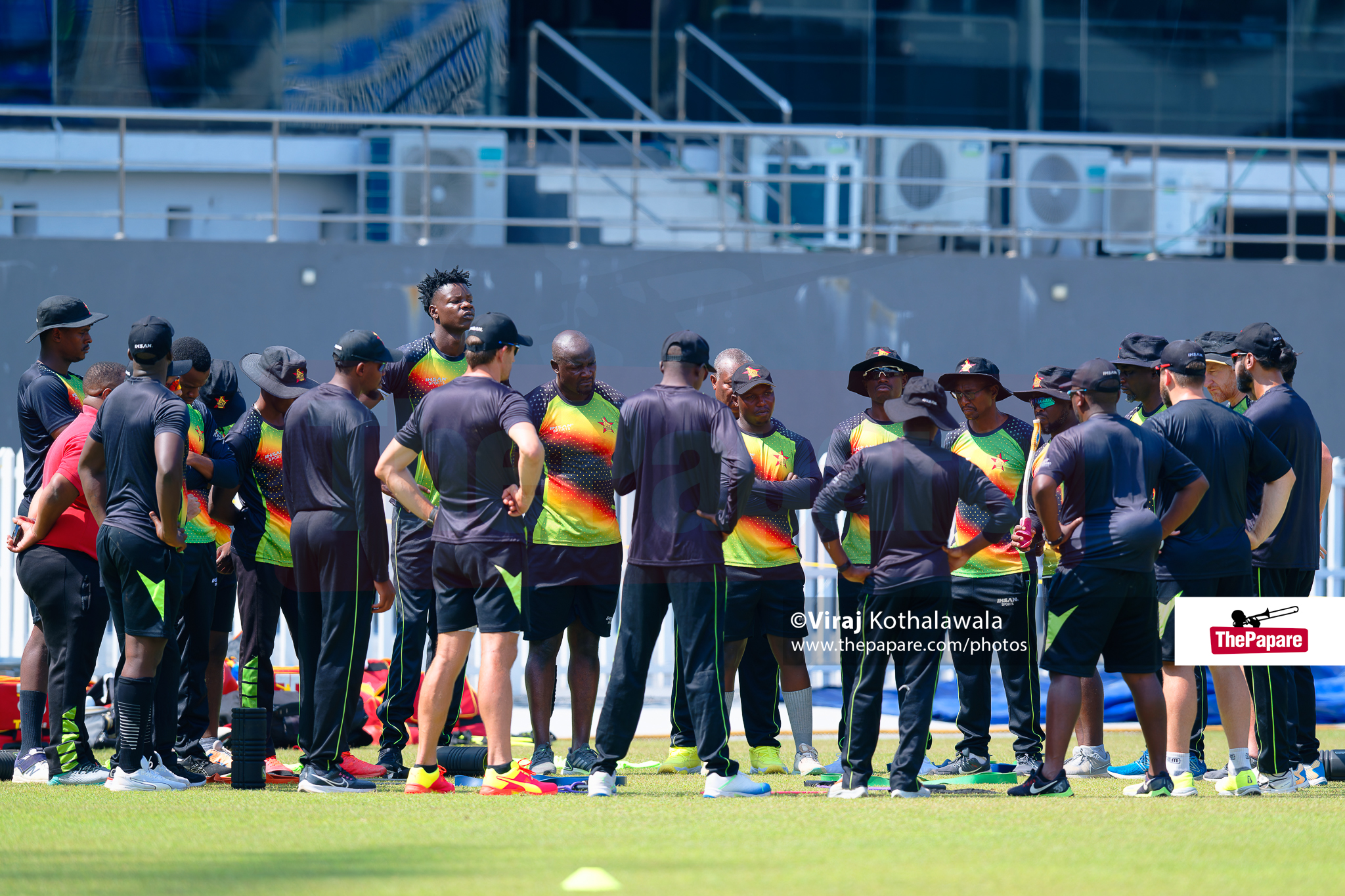 Photos - Zimbabwe Practice Session ahead of 1st ODI | Zimbabwe tour of